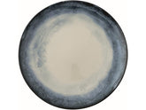 Arthur Krupp Speiseteller Shade Sea Ø 27.5 cm, 4 Stück, Blau/Weiss